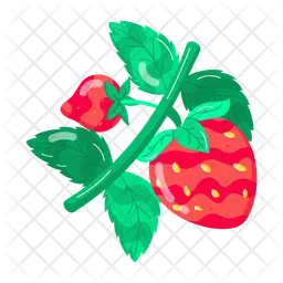 Ripe Strawberries  Icon