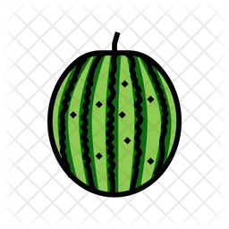 Ripe Watermelon  Icon