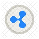 リップル、暗号通貨、水 アイコン