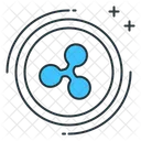 Ripple Altcoin Cryptocurrency Icon