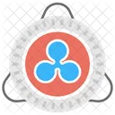 Ripple Currency Exchange Icon