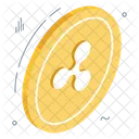 Ripple Coin Cryptocurrency Crypto Icon