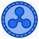 Ripple Xrp Coin Crypto Digital Money Cryptocurrency Icon