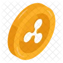Ripple Coin Cryptocurrency Crypto Icon