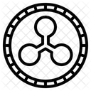 Ripple Xrp Coin Crypto Digital Money Cryptocurrency Icon