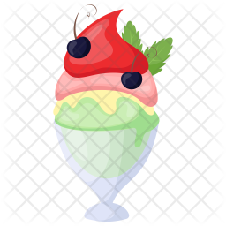 Ripple Ice-cream Icon