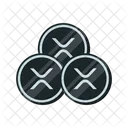 Ripple Coin Cryptocurrency Icon