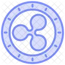 Altcoins Duotone Line Icon Icono