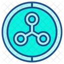 Ripple Symbol Crypto Coin Crypto Currency Icon