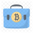 Riqueza bitcoin  Icono