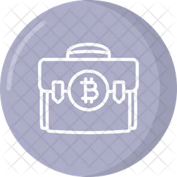 Riqueza bitcoin  Icono