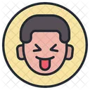 Garoto Emoji Sorridente Ícone