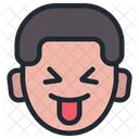 Garoto Emoji Sorridente Icon