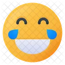 Rir Cara Emoji Ícone