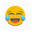 Rir Cara Emoji Ícone