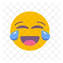 Rir Cara Emoji Ícone