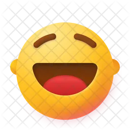 Reír Emoji Icono