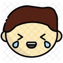 Risa Emoji Cara Icon