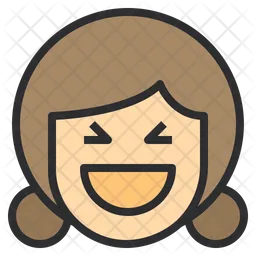 Risa Emoji Icono