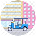 Riscio Auto Trasporto Icon