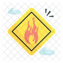 Risco de incêndio  Ícone