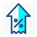 Rise Growth Business Icon