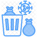Risiko Abfall  Symbol