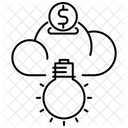 Venture Kapital Gluhbirne Symbol