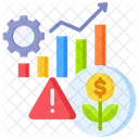 Risikomanagement Geschaft Statistik Symbol