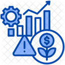 Risikomanagement Geschaft Statistik Symbol