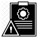Risikomanagement Geschaftsrisiko Versicherung Icon