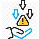 Risikominderung  Symbol