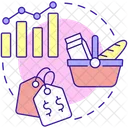 Rising Commodity Prices Icon