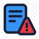Risk Compliance Warning Icon