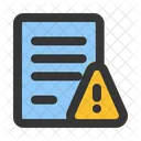Risk Report Warning Icon