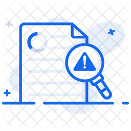 Risk Analysis Icon - Download in Colored Outline Style