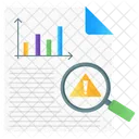 Risk Analysis Data Risk Business Risk Icon