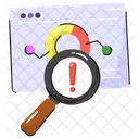 Risk Analysis Business Risk Warning Icon