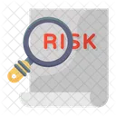 Risk Analysis Risk Assessment Find Risk Icon