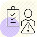 Risk Assessment Cyber Risk Icon