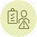 Risk Assessment Cyber Risk Icon