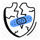 Risk Coverage Insurance Protection Icon