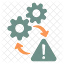 Risk Management Alert Warning Icon