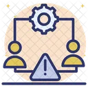 Risk Analysis Risk Management Business Compliance Icon