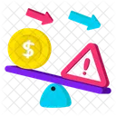 Risk Management Risk Crisis Management Icon