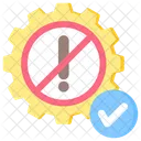 Risk Management Problem Risk Icon