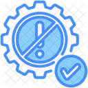 Risk Management Problem Risk Icon