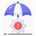 Risk Management Crisis Icon
