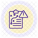 Risk Management Strategy Icon