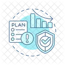 Risk mitigation  Icon